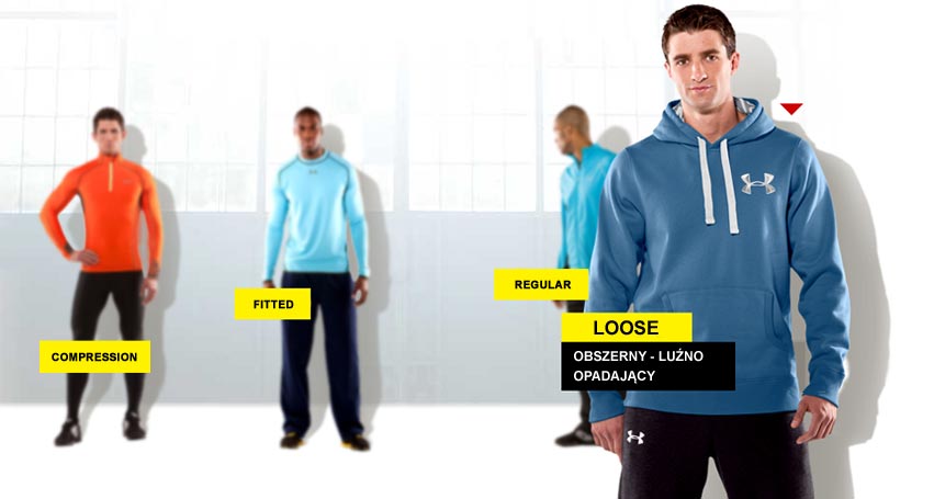 Under Armour krój Loose