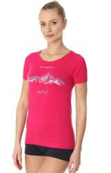 Koszulka termoaktywna damska Brubeck Outdoor Wool SS12720A