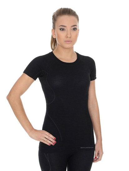 Koszulka termoaktywna damska Brubeck Active Wool SS11700