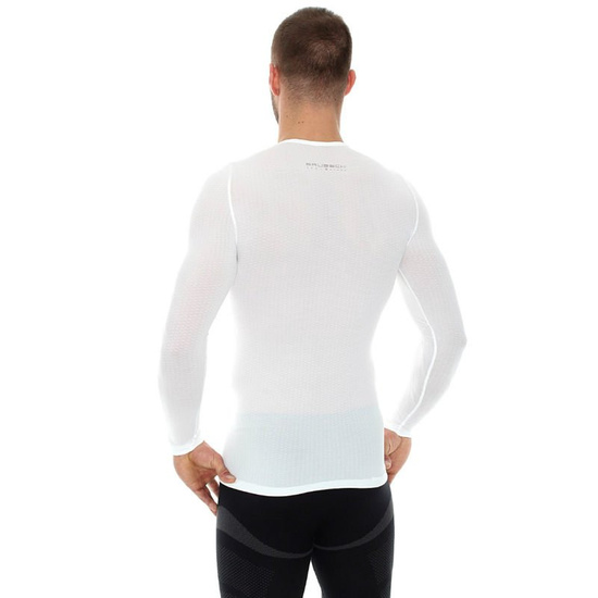 Termoaktywna Koszulka unisex typu base layer z długim rękawem Brubeck LS10850