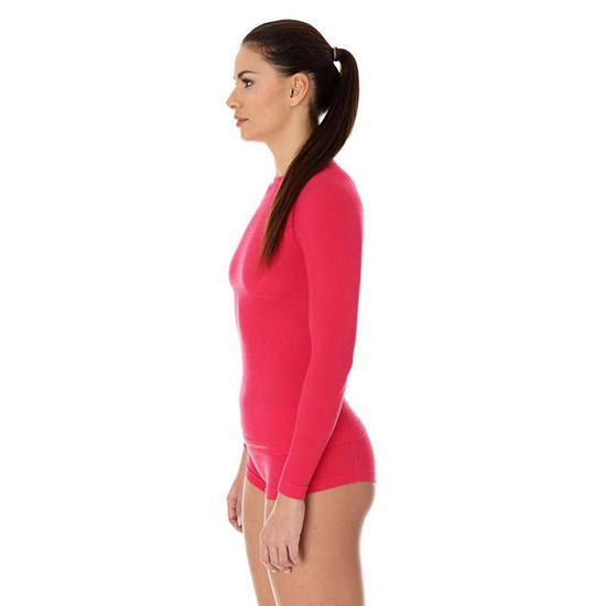 Koszulka termoaktywna damska Brubeck Active Wool LS12810