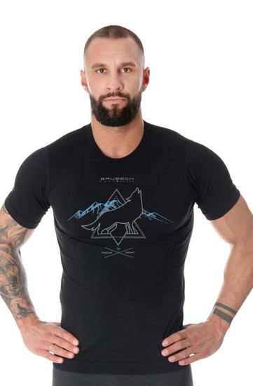 Koszulka termoaktywna męska Brubeck Outdoor Wool SS1265M